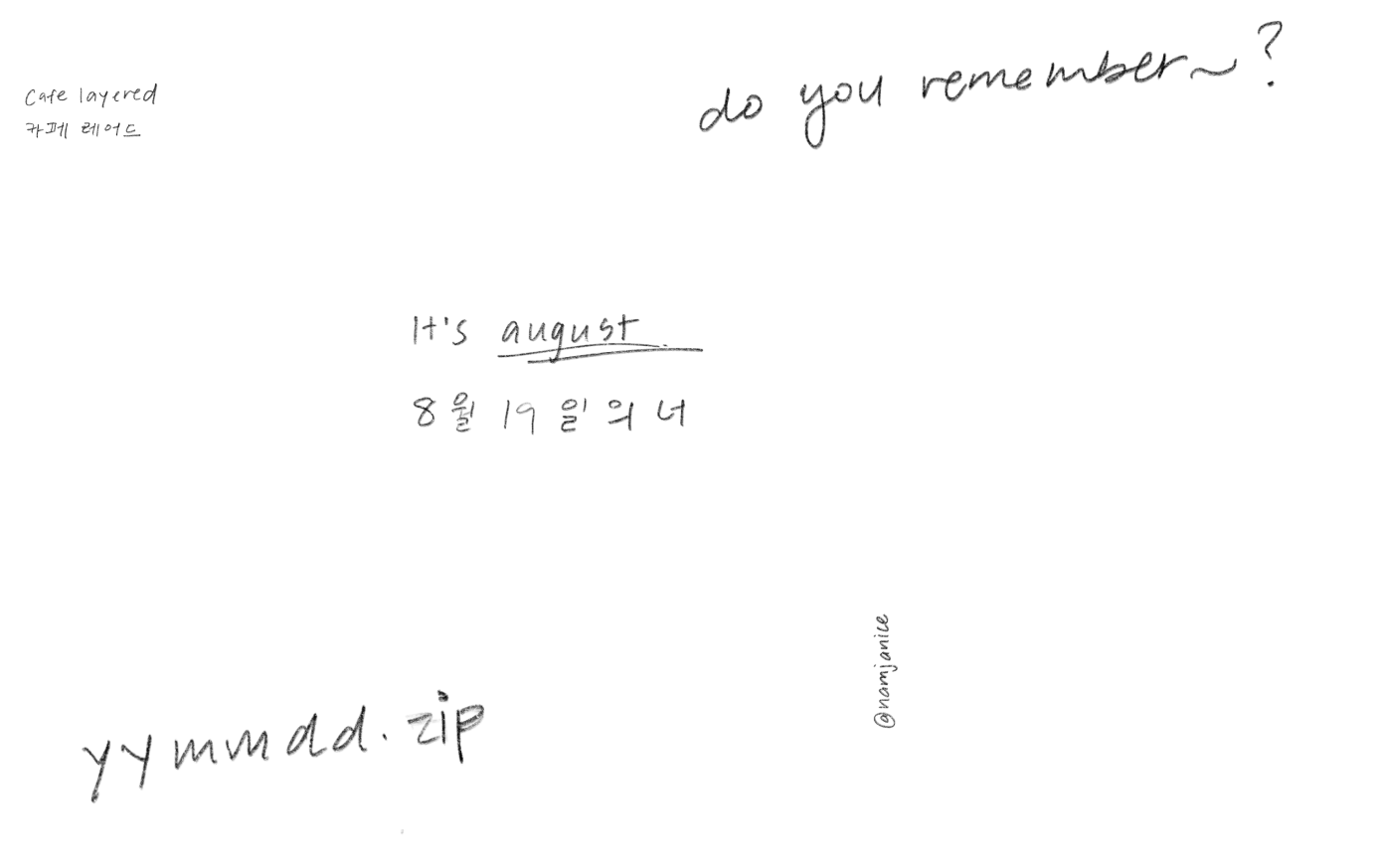 lettering